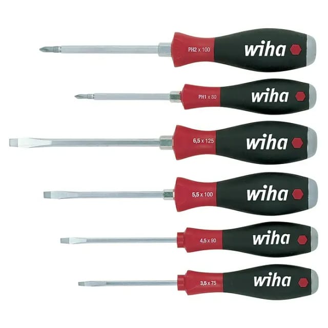 Schraubendreher-Set SoftFinish, 6-teilig