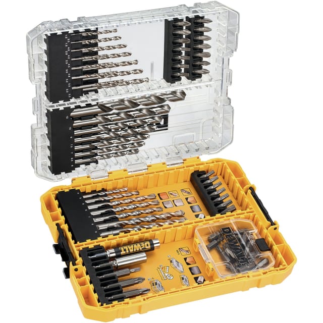 Bit- und Bohrer-Set DT70761, EXTREME + High Performance HSS-G, Bohrer- & Bit-Satz