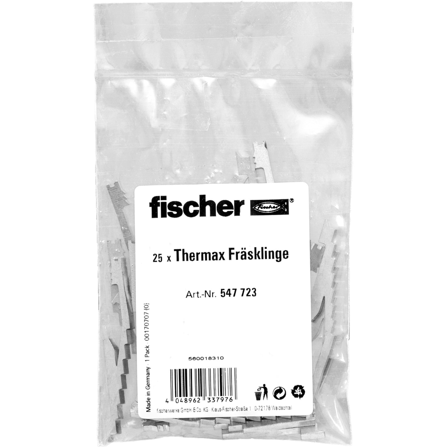 Thermax Ersatz-Fräsklinge