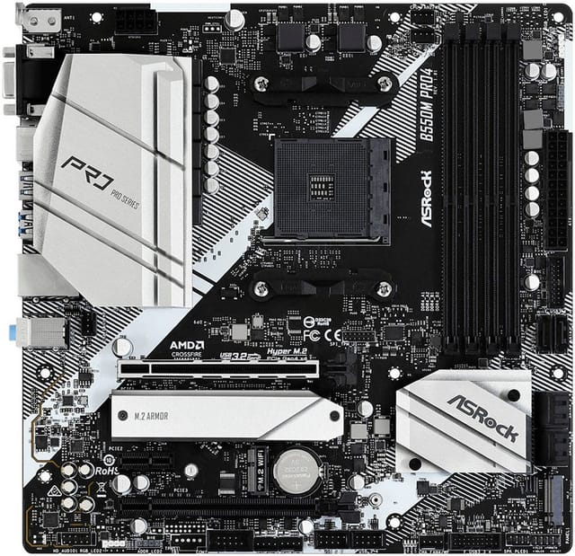 B550M Pro4, Mainboard