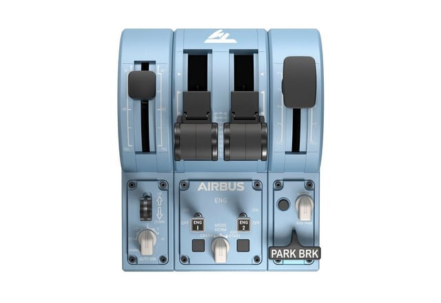 TCA Quadrant Add-On Airbus Edition, Schubregler