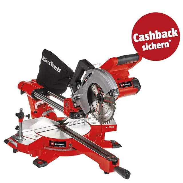 Akku-Zug-Kapp-und Gehrungssäge TE-SM 36/210 Li-Solo, 36Volt (2x18V)