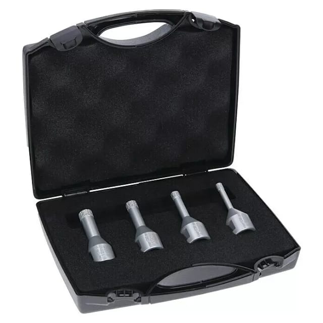 PRO Ceramic dry X-LOCK Bohrkronen-Set, Ø 6 - 12mm, Bohrer-Satz
