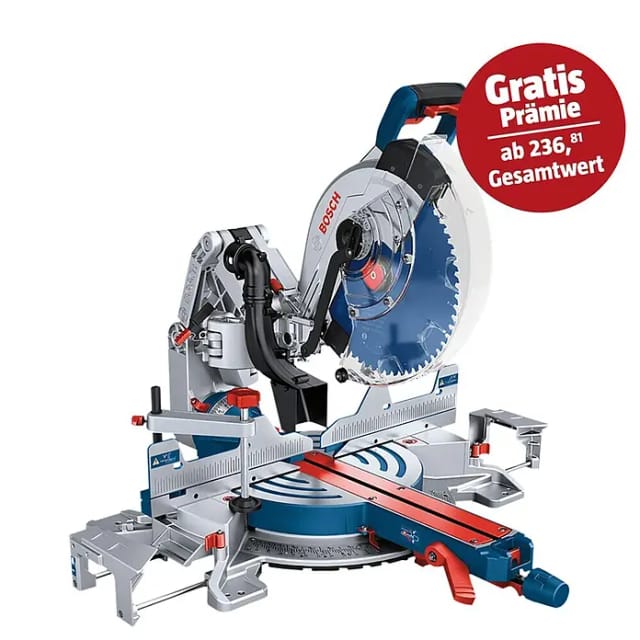 PRO Akku-Kapp-und Gehrungssäge BITURBO GCM 18V-305 GDC Professional solo