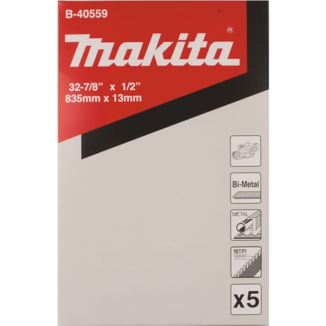 Bandsägeblatt B-40559, 835 x 13mm, 18TPI