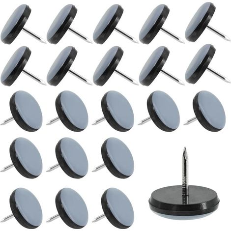 30 Stück Möbelgleiter, Selbstklebende Teflongleiter Zum Schutz Von Möbeln, Rund, Stuhlgleiter, Für Stuhl, Sofa, Schreibtisch, Tisch, Sessel (22 Mm)