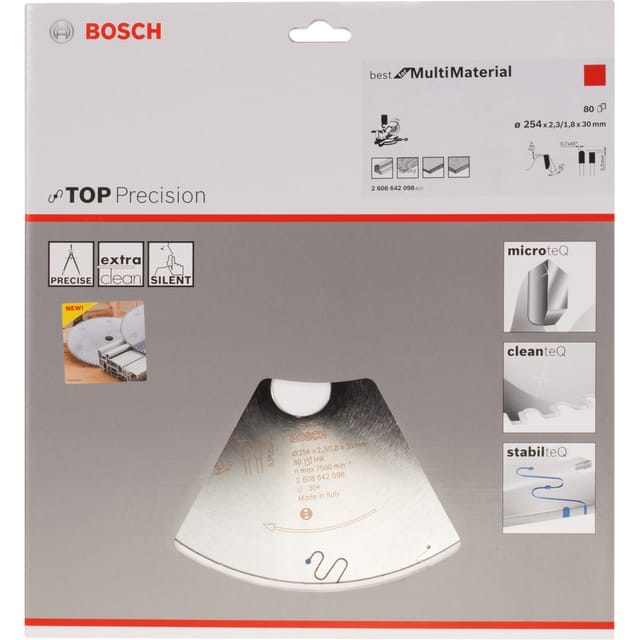 Kreissägeblatt Best for Multi Material, Ø 254mm, 80Z
