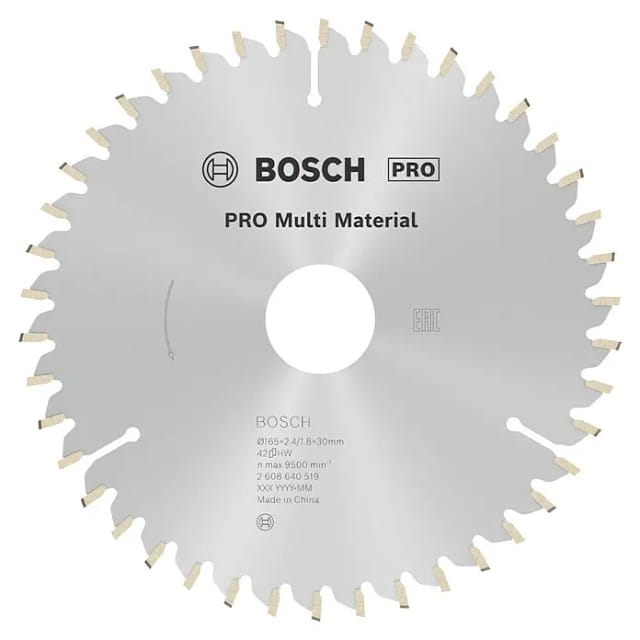 PRO Multi Material Kreissägeblatt, Ø 165mm, 42Z