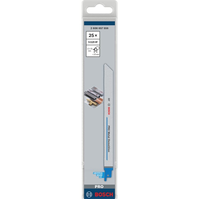 PRO Metal Demolition Säbelsägeblatt S 1125 VF, 25 Stück