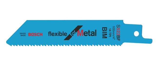 Säbelsägeblatt S 522 BF Flexible for Metal, 5 Stück