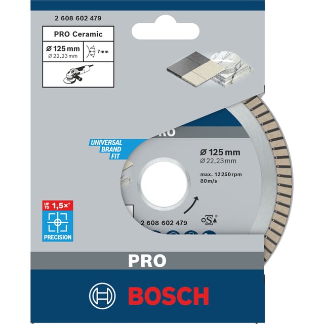 PRO Ceramic Diamant-Trennscheibe, Ø 125mm
