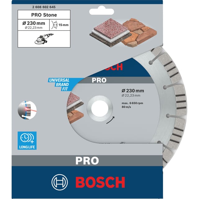 PRO Stone Diamanttrennscheibe, Ø 230mm