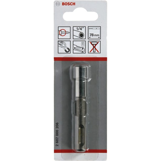 Universalhalter, magnetisch, mit Sprengring, SDS plus > 1/4", Bit