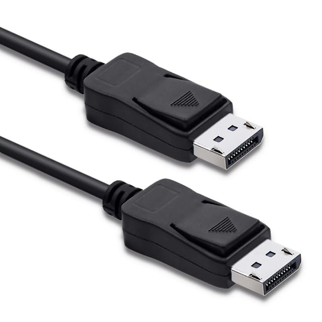 Qoltec Displayport V1.4 Stecker Displayport V1.4 Stecker 8k 2m