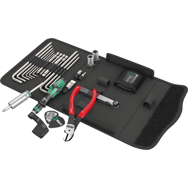 Gitarren-Werkzeug-Set 9100 Kraftform Kompakt, 27-teilig