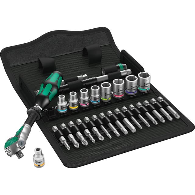 8100 SA 9 Zyklop Speed-Knarrensatz, zöllig, 1/4", Werkzeug-Set