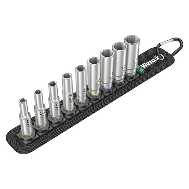 Belt A Deep 1 Steckschlüsseleinsatz-Satz, 1/4