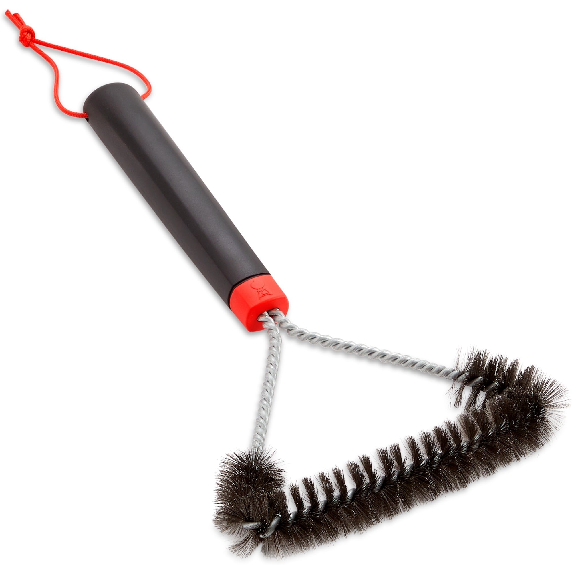 Dreiseitige Grillbürste 6277, mit Edelstahlborsten, 30cm, Grill-Reinigungsbürste