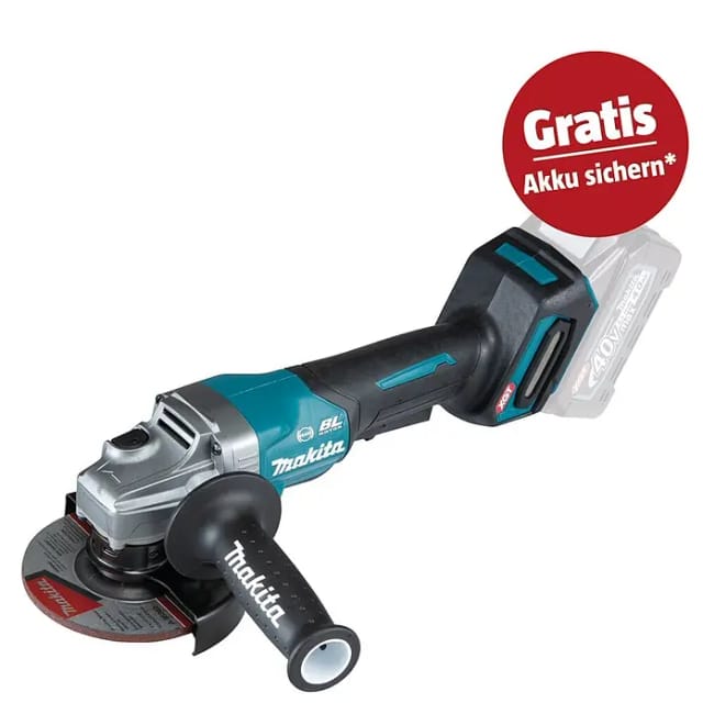 Akku-Winkelschleifer GA013GZ XGT, 40Volt