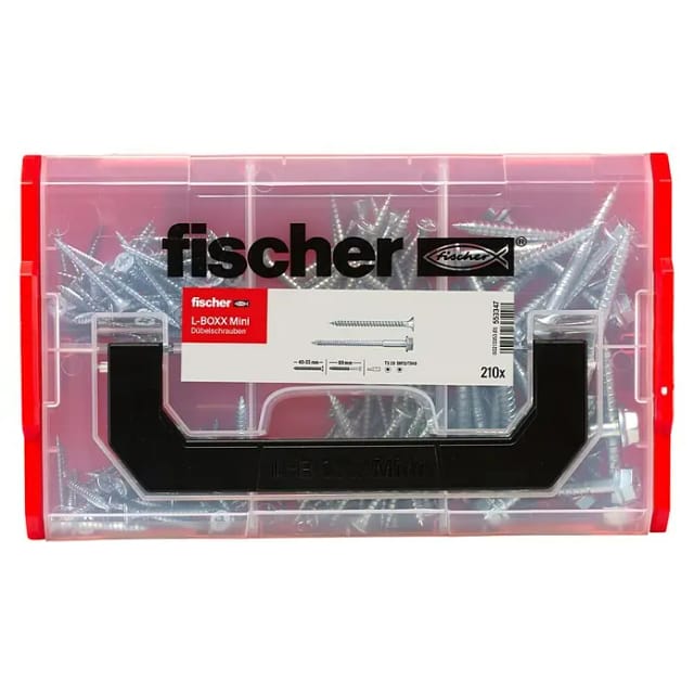 FixTainer Dübelschrauben, Schrauben-Set