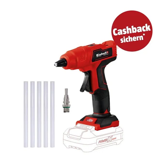 Power X-Change Akku-Heißklebepistole TE-CG 18 Li - Solo, 18Volt