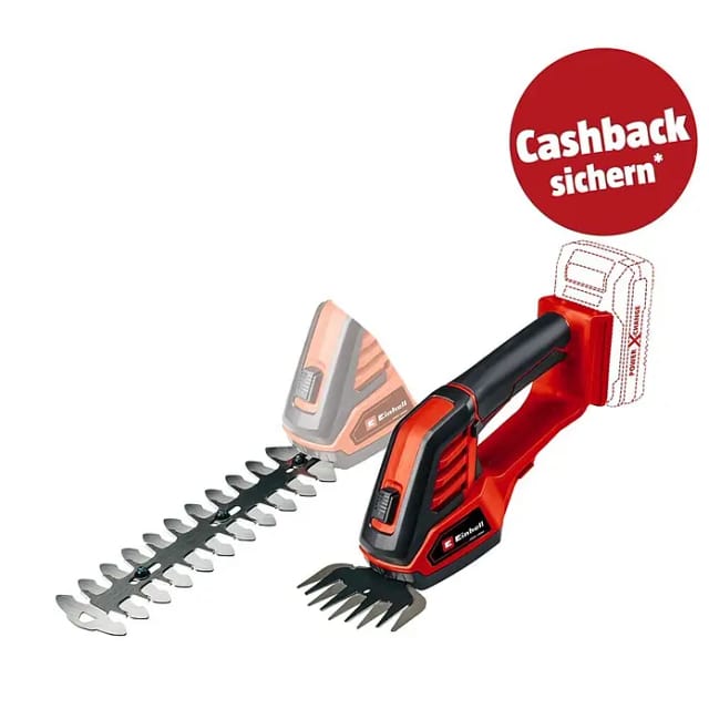 Power X-Change Akku-Grasschere/ -Strauchschere GE-CG 18/100 Li-Solo, 18Volt