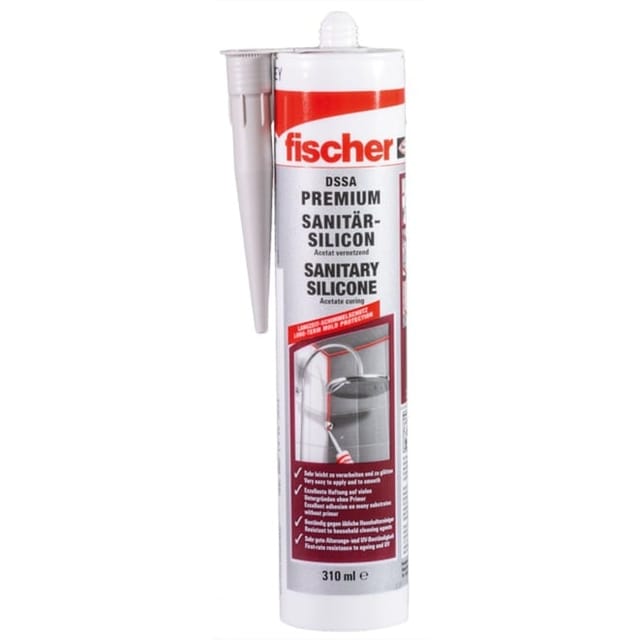 Sanitärsilicon DSSA SG 310ml silbergrau, Dichtmasse