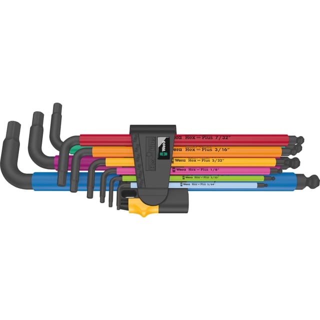 950/9 Hex-Plus Multicolour Imperial 2 Winkelschlüssel-Satz, Schraubendreher