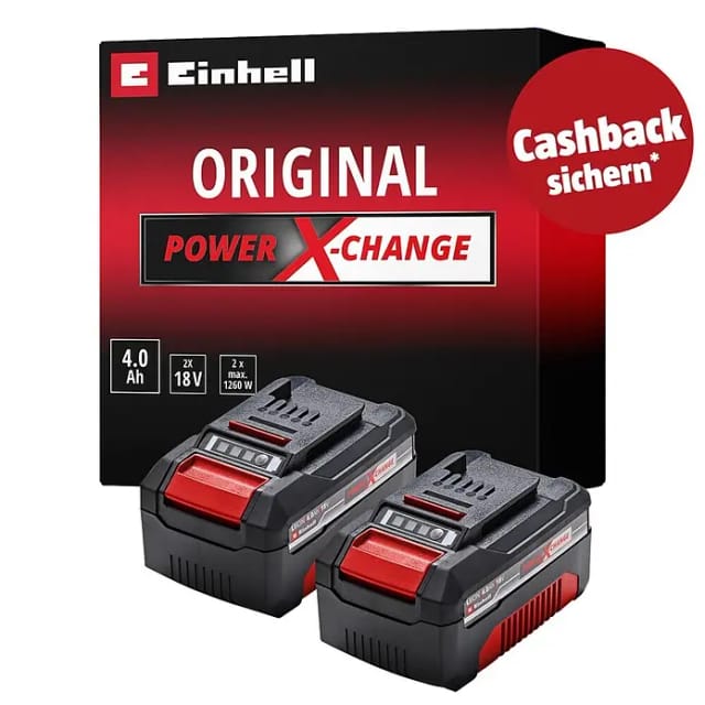 Akku Power-X-Change Twinpack 18V 4,0 Ah CB 1