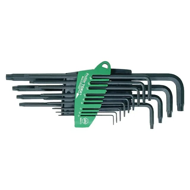 Stiftschlüssel-Set im ProStar Halter, Sechsrund, Schraubendreher