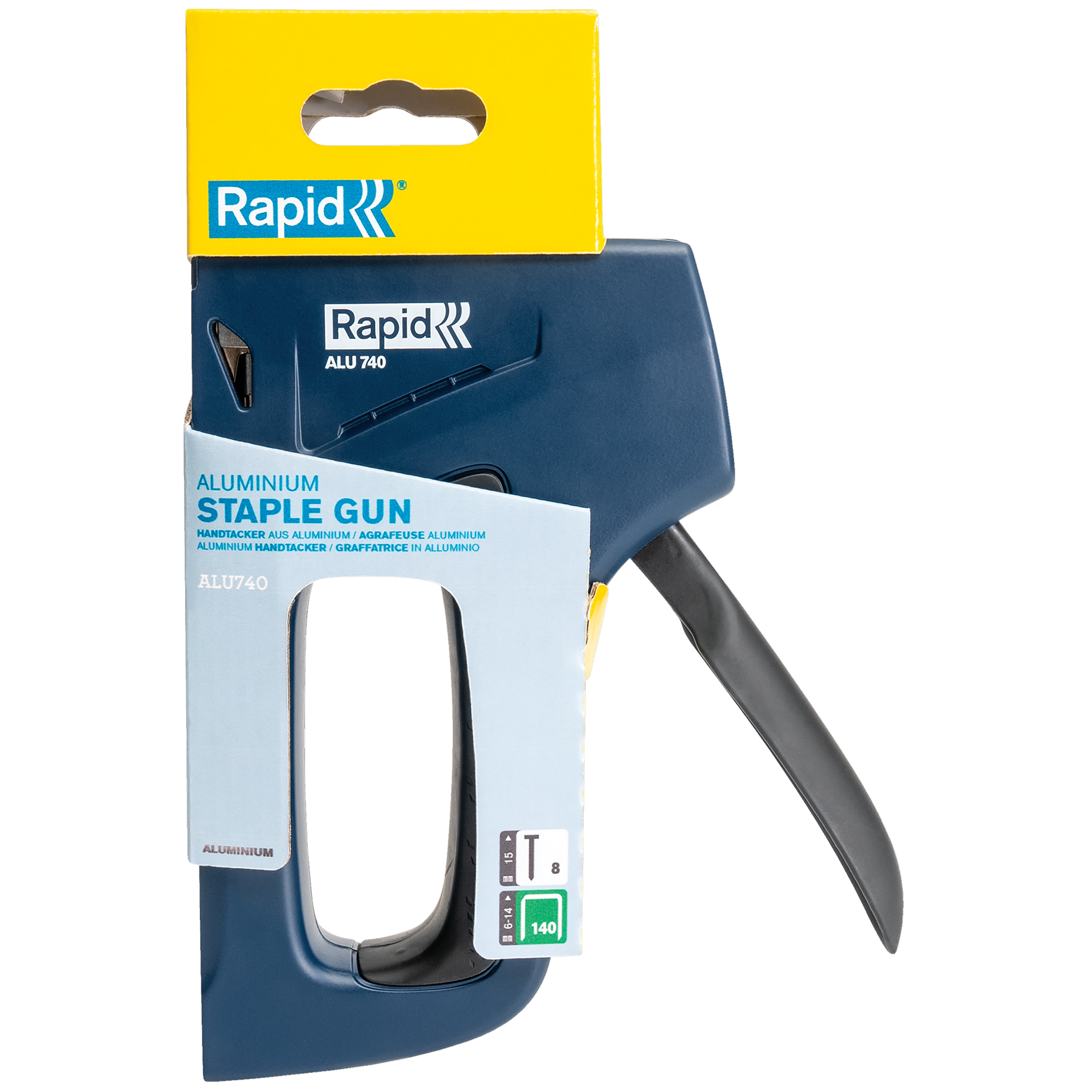 Agrafeuse Alu Rapid 740 Robuste, Légère, Pour Agrafes 740 - Rapid Bild 3