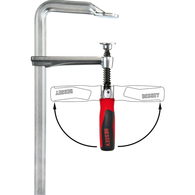 Original Ganzstahl-Schraubzwinge GZ60-12KG