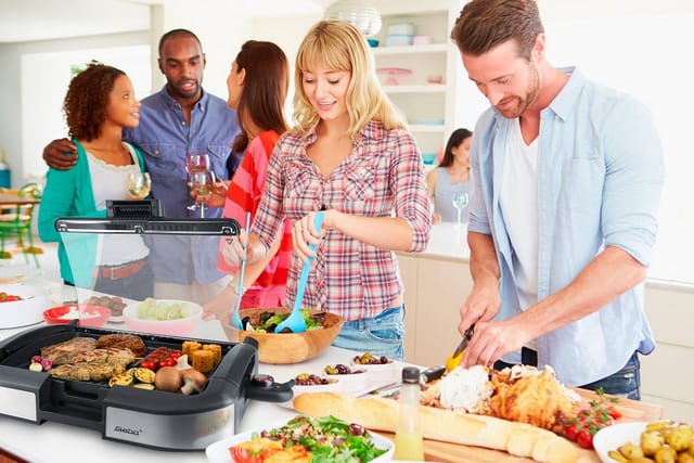 BBQ Tischgrill VG 195, Elektrogrill