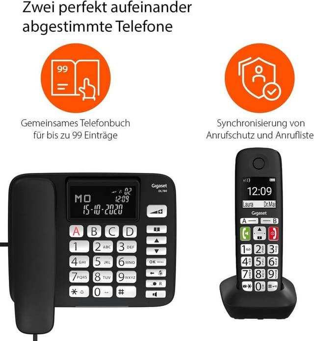 DL780 Plus, Telefon
