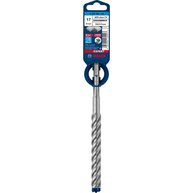 EXPERT Hammerbohrer SDS-plus-7X, Ø 17mm