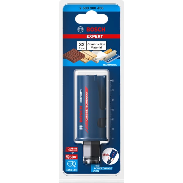 EXPERT Lochsäge Construction Material PC Plus, Ø 32mm