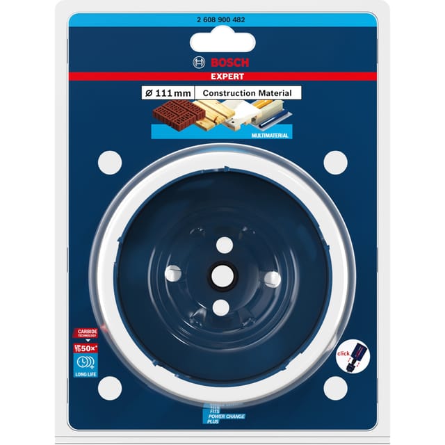 EXPERT Lochsäge Construction Material PC Plus, Ø 111mm