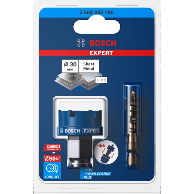 EXPERT Sheet Metal PC Plus Lochsäge, Ø 30mm