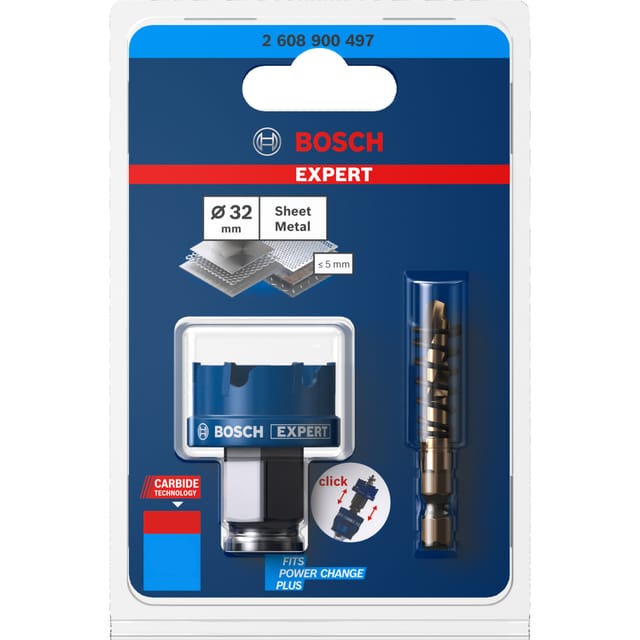EXPERT Sheet Metal PC Plus Lochsäge, Ø 32mm