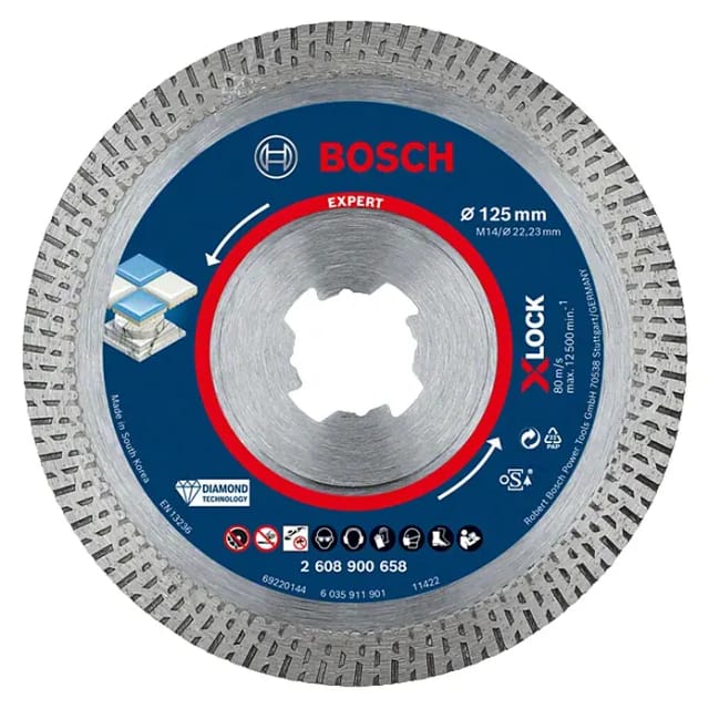 X-LOCK Diamanttrennscheibe Expert HardCeramic, Ø 125mm