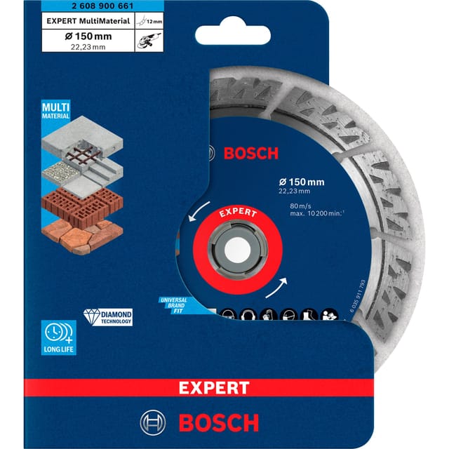 Diamanttrennscheibe Expert MultiMaterial, Ø 150mm