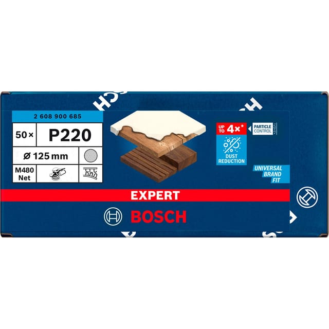 Expert M480 Netzstruktur-Schleifblatt Ø 125mm, K220