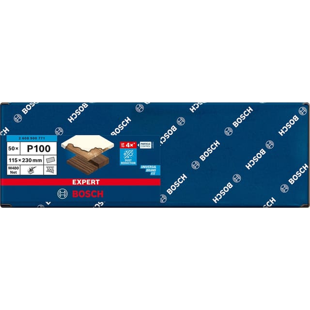 Expert M480 Netzstruktur-Schleifblatt 115 x 230mm, K100