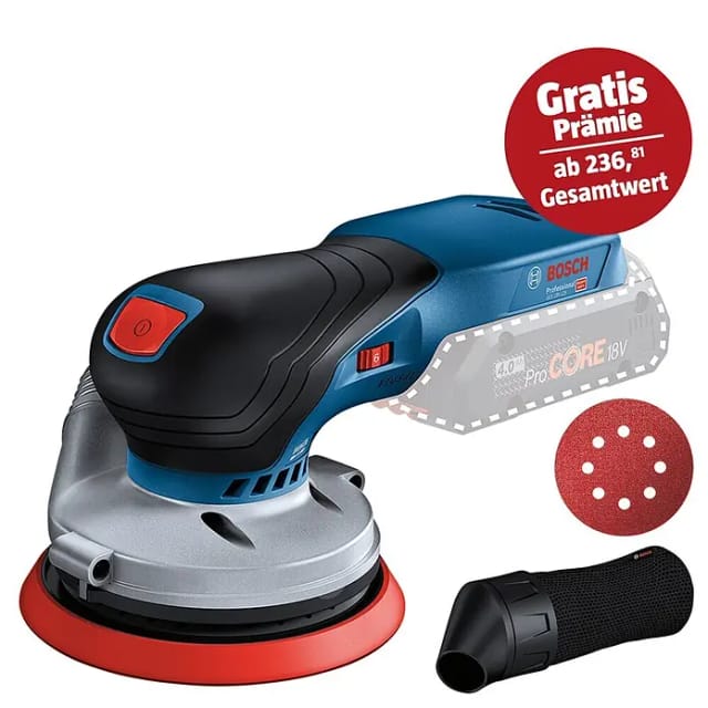 Akku-Exzenterschleifer GEX 18V-125 Professional solo, 18Volt