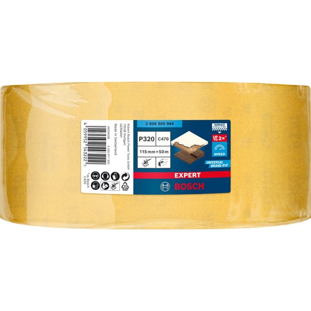 Expert C470 Schleifblatt, 115mm, K320