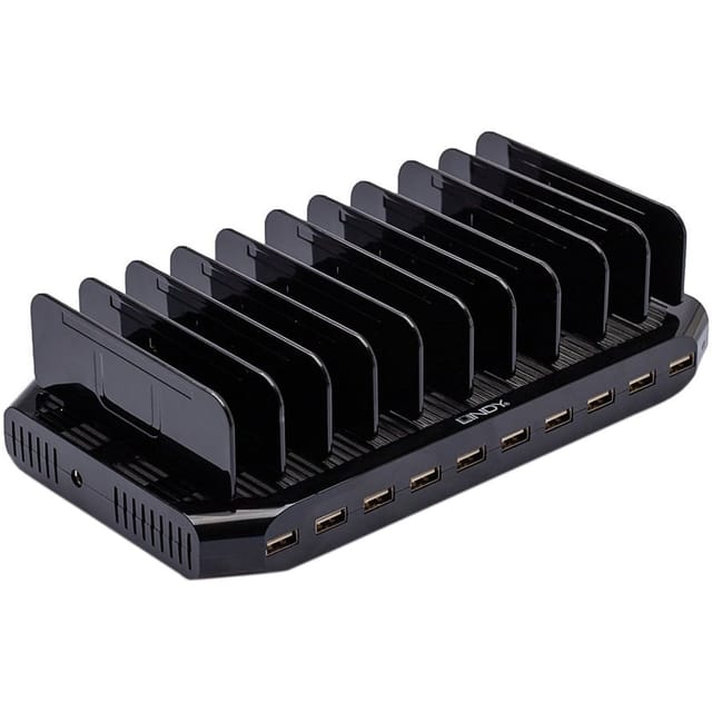 10 Port USB-Ladestation, 10x USB-A