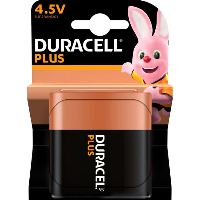 Plus 4,5V, Batterie