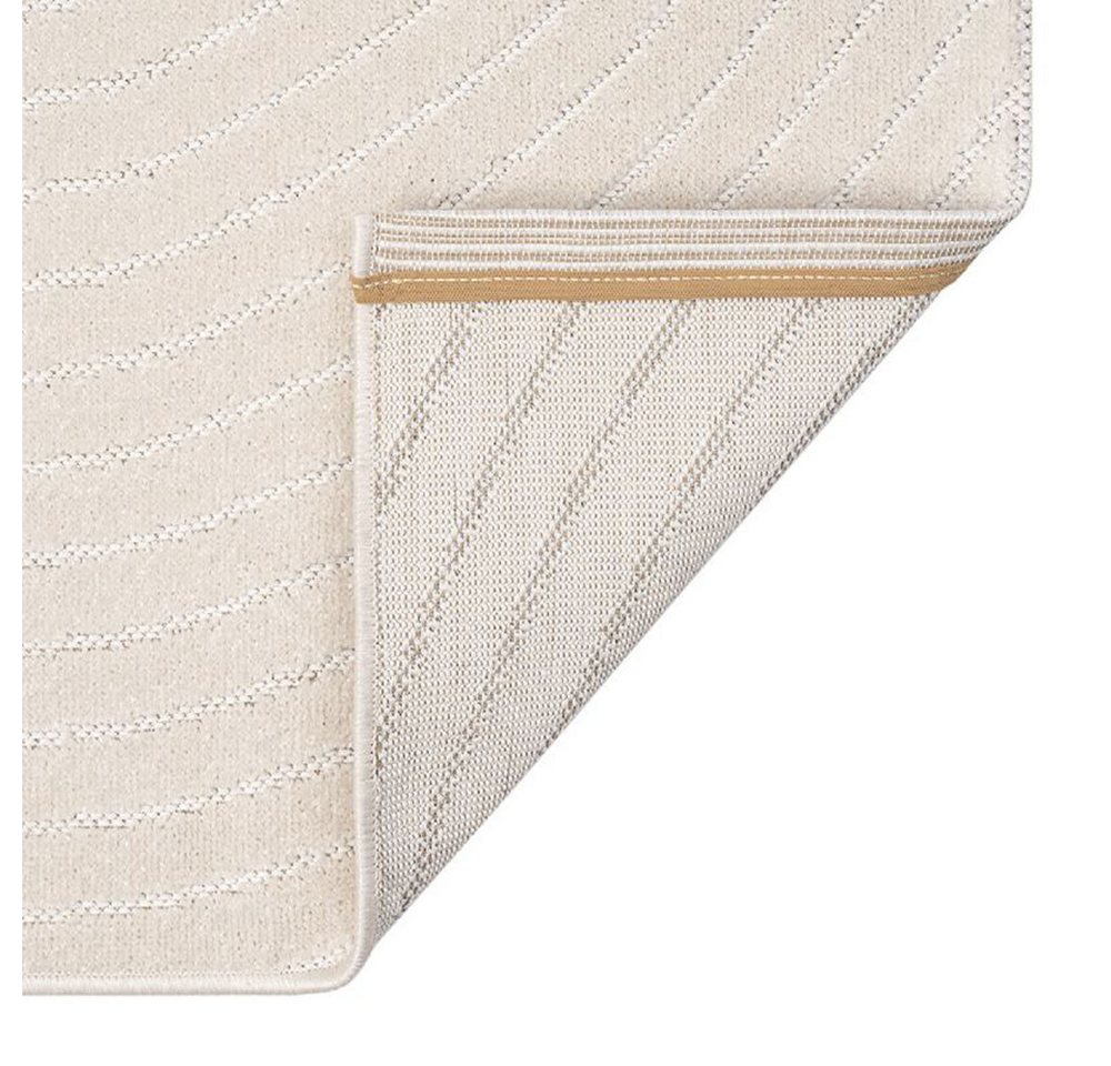 The Carpet - Santo Plus Moderner Teppich - Hochwertiger Wohnzimmer Schlafzimmer Teppich, Boho Design, Creme, 080 X 150 Cm Bild 3