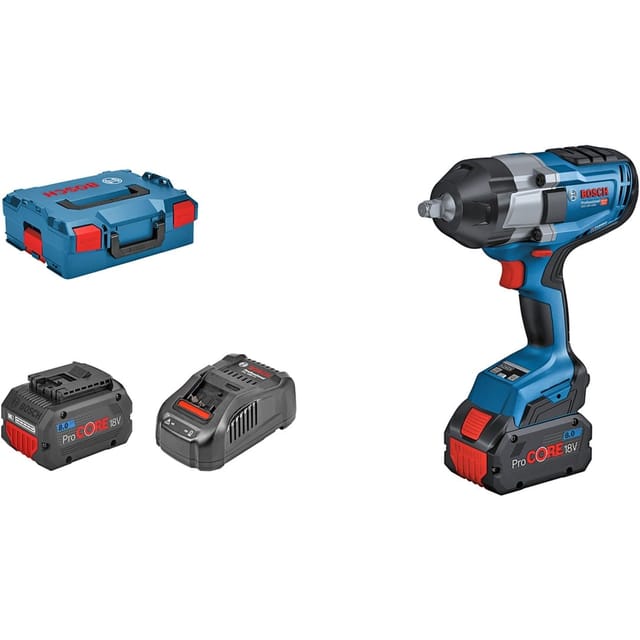 PRO Akku-Schlagschrauber BITURBO GDS 18V-1000 Professional, 18Volt