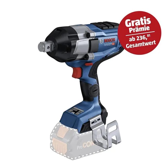 PRO Akku-Schlagschrauber BITURBO GDS 18V-1050 HC Professional solo, 18Volt